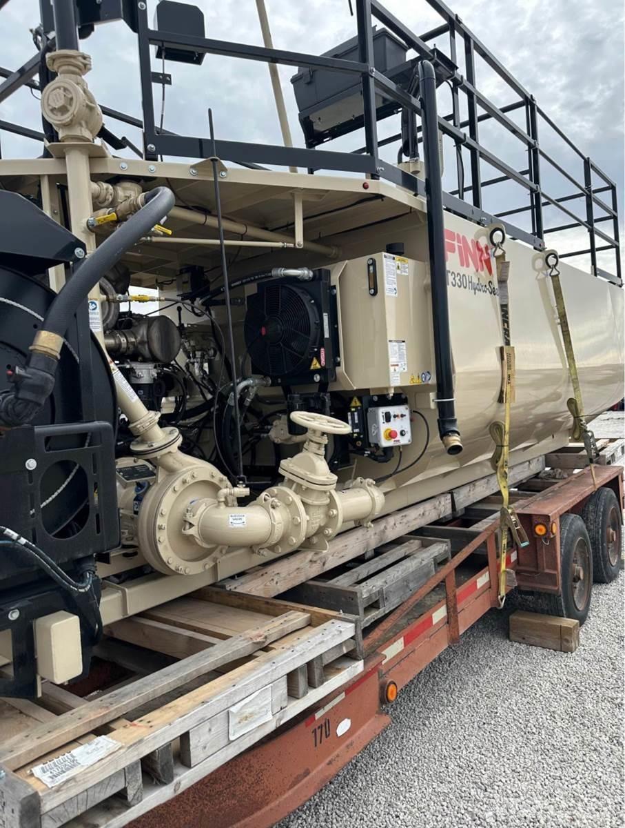 Finn T330 Hulladékároló tartály,ventilátor,felvonó