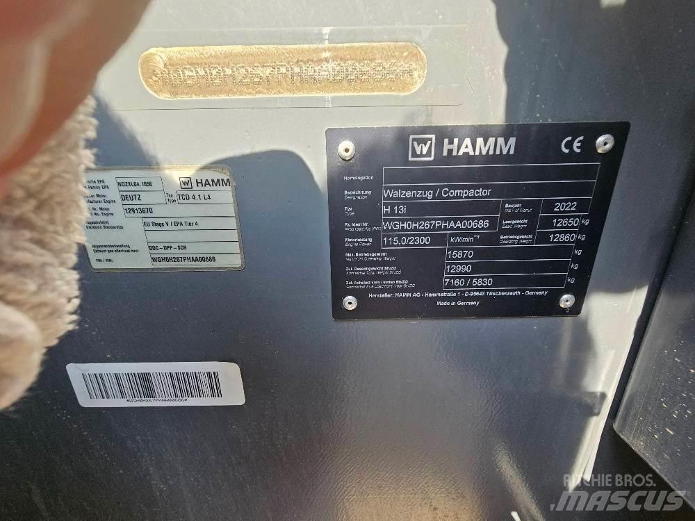 Hamm H13I Egydobos hengerek