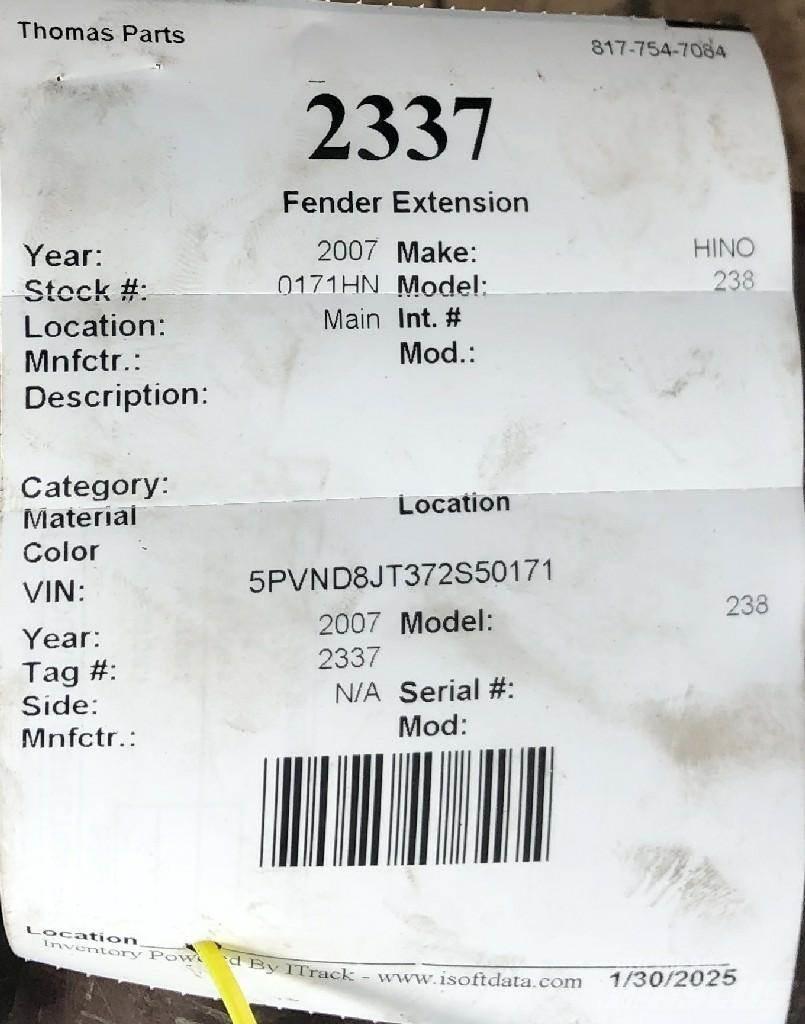 Hino 238 Haszonjárművek - Egyéb