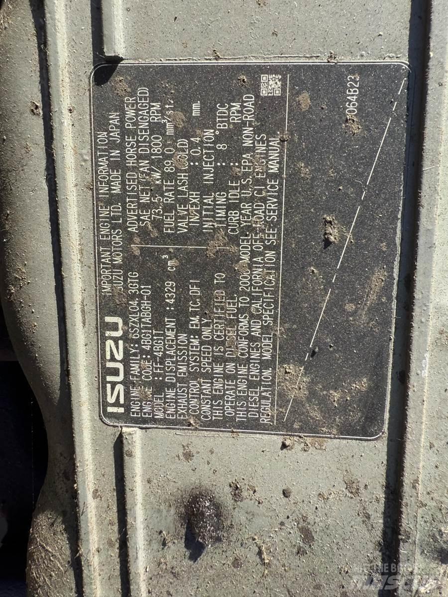 Isuzu 4BG1 Motorok