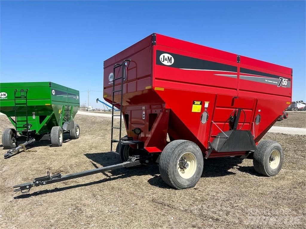 J&M 755SD Gabona átrakó kocsik