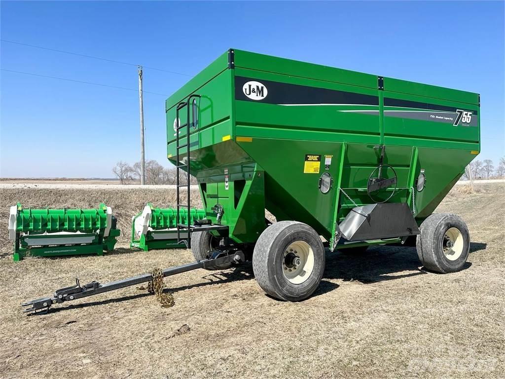 J&M 755SD Gabona átrakó kocsik