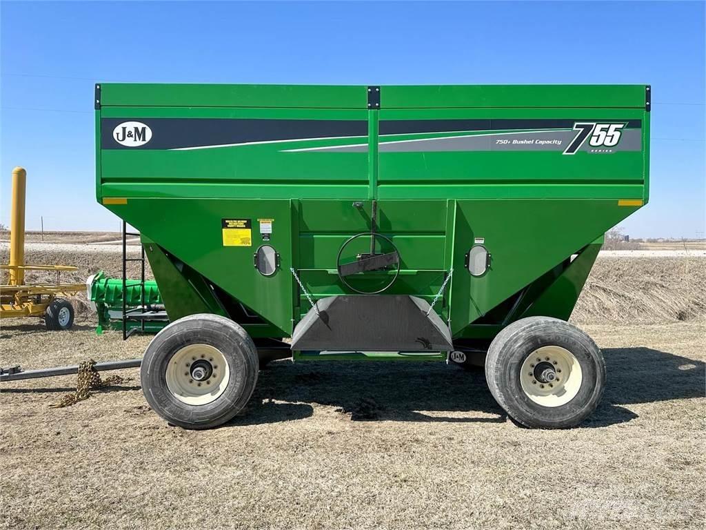 J&M 755SD Gabona átrakó kocsik