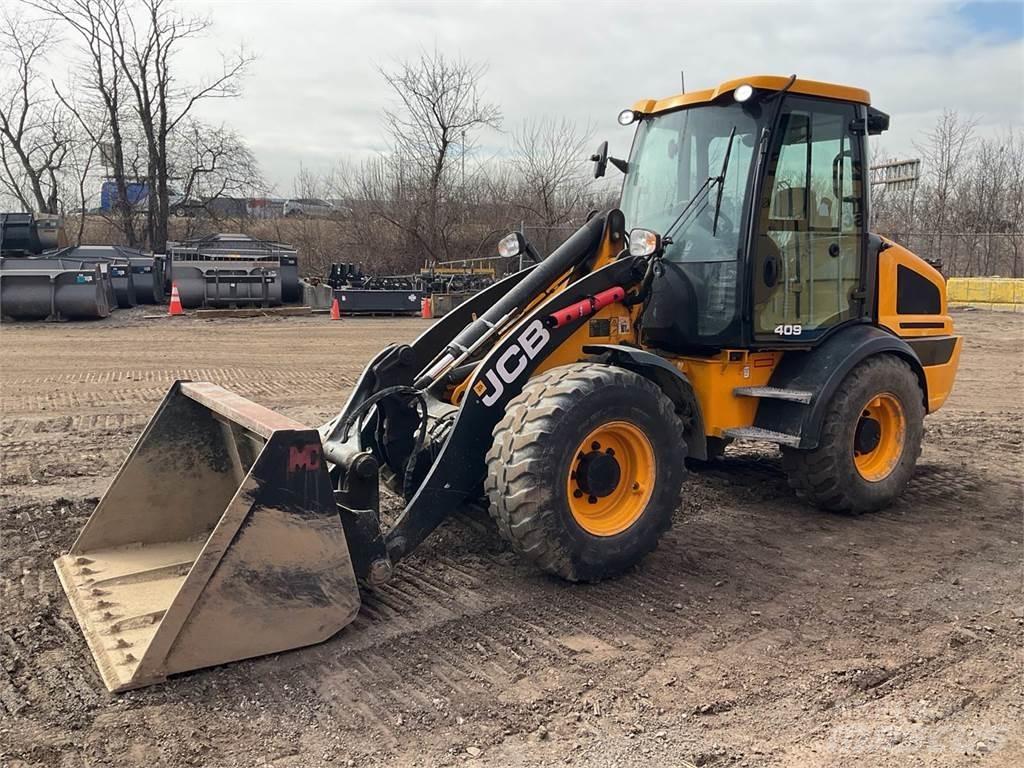 JCB 409 Gumikerekes homlokrakodók