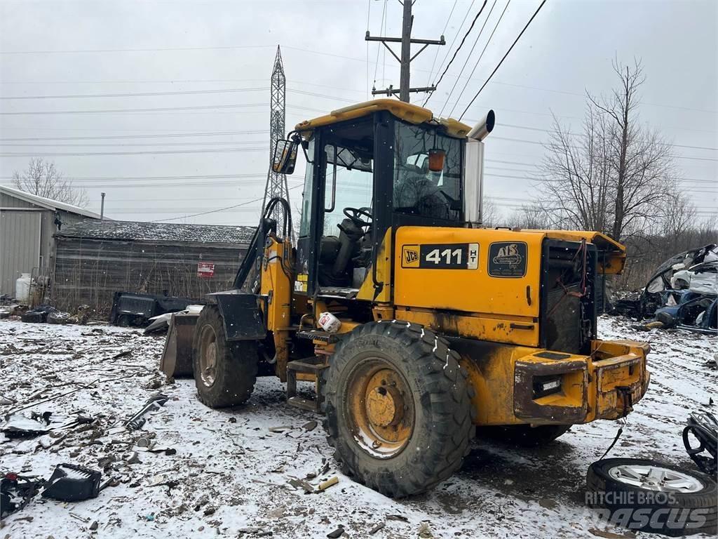 JCB 411 HT Gumikerekes homlokrakodók