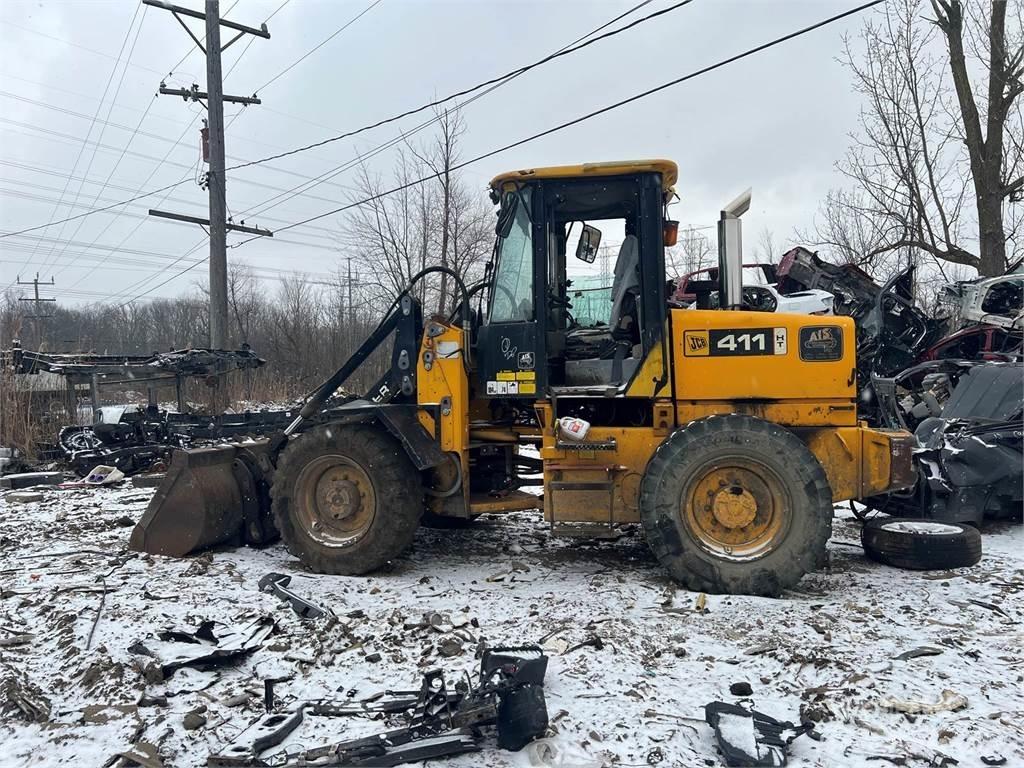 JCB 411 HT Gumikerekes homlokrakodók