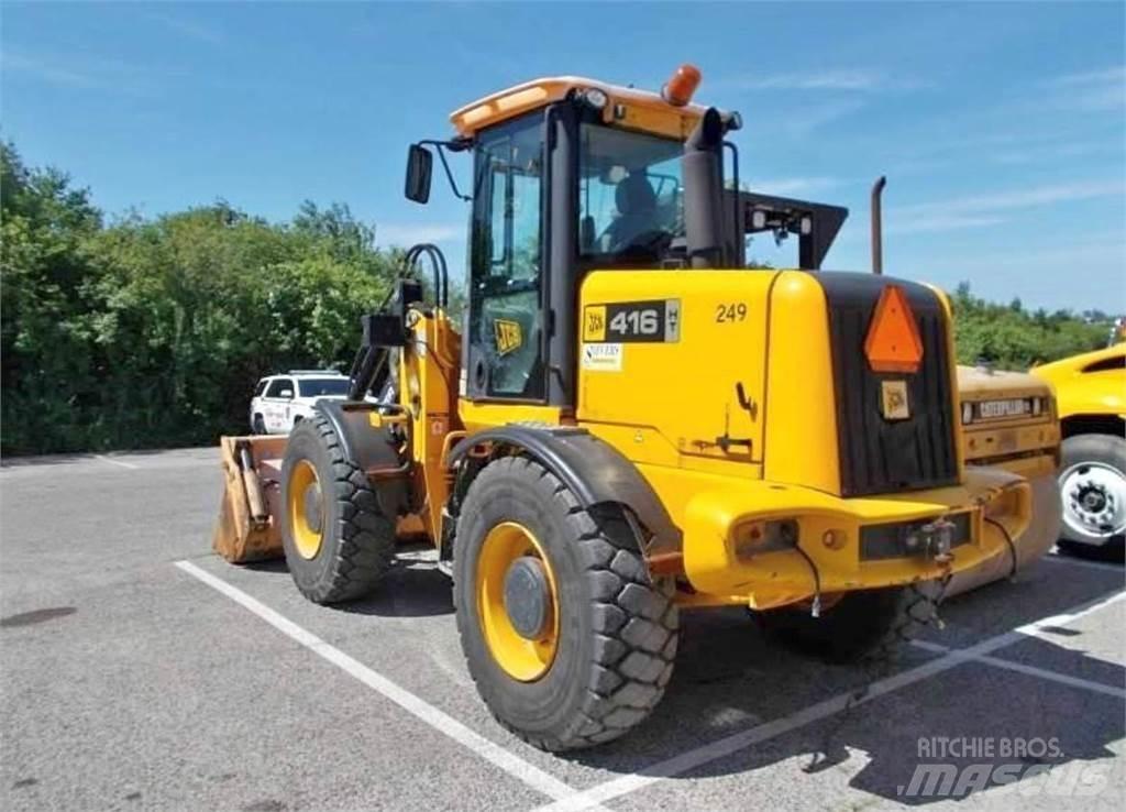 JCB 416 HT Gumikerekes homlokrakodók