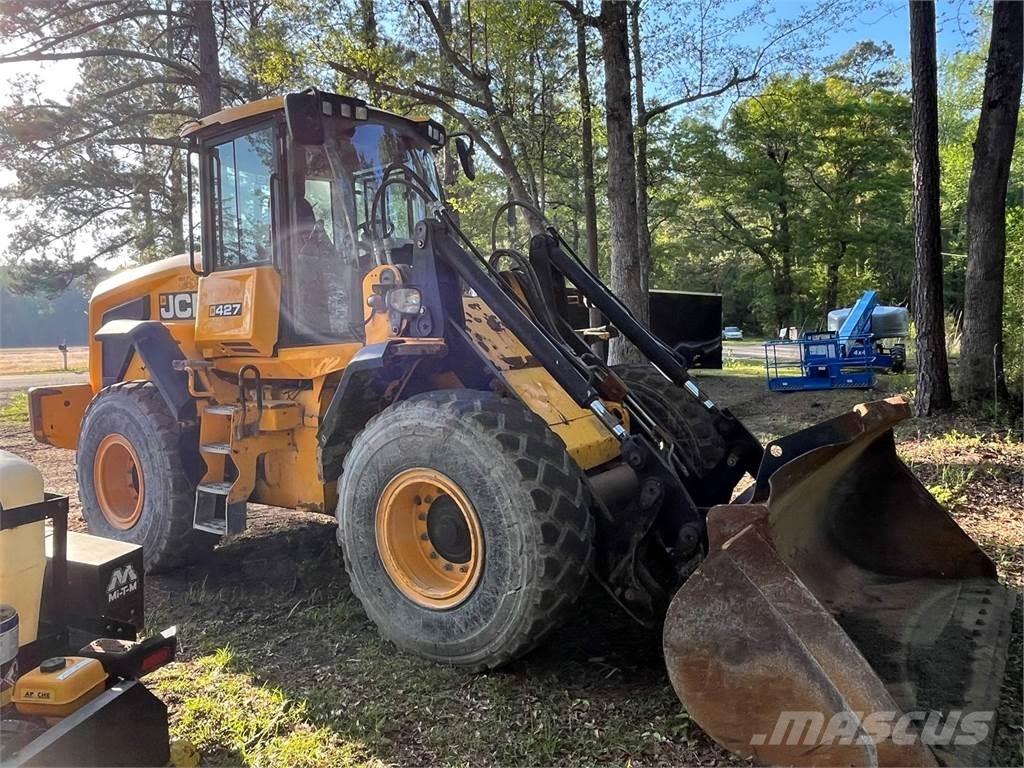 JCB 427HT Gumikerekes homlokrakodók