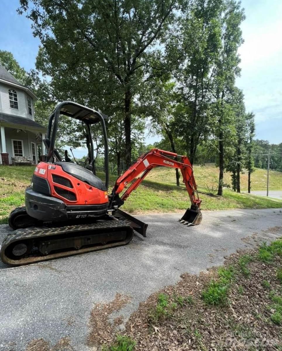 Kubota U25 Mini kotrók < 7t