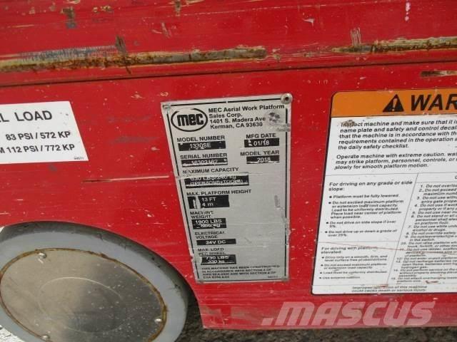 MEC 1330SE Ollós emelők
