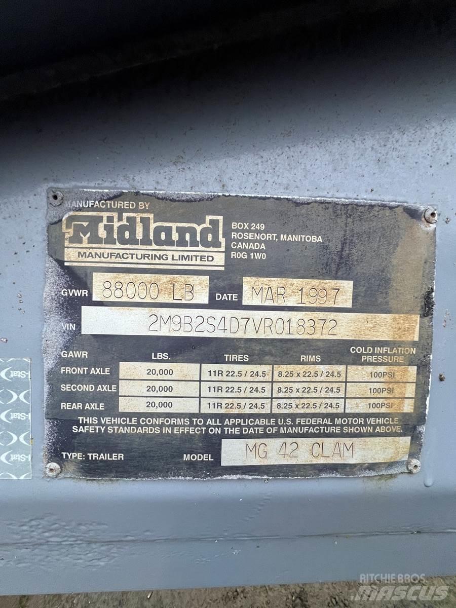 Midland  Billenő pótkocsik