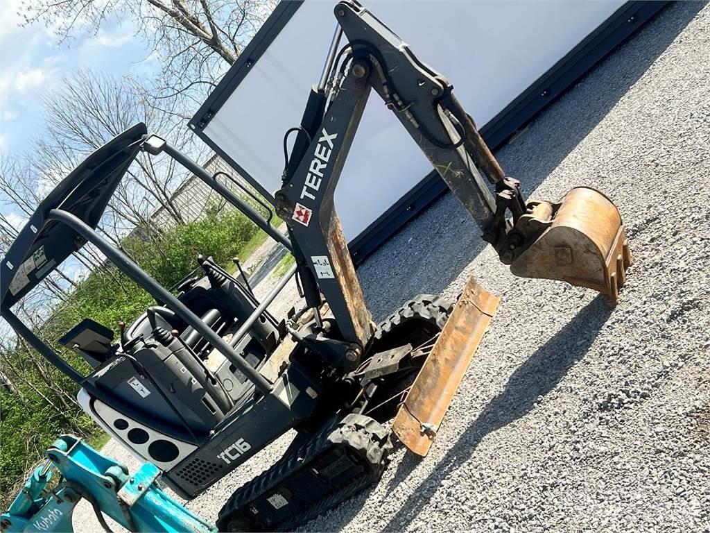 Terex TC16 Mini kotrók < 7t