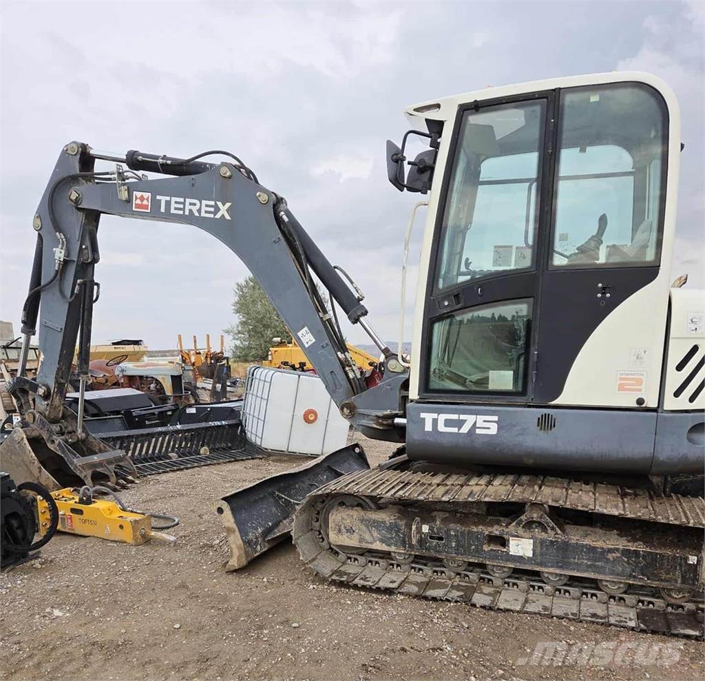 Terex TC75 Lánctalpas kotrók