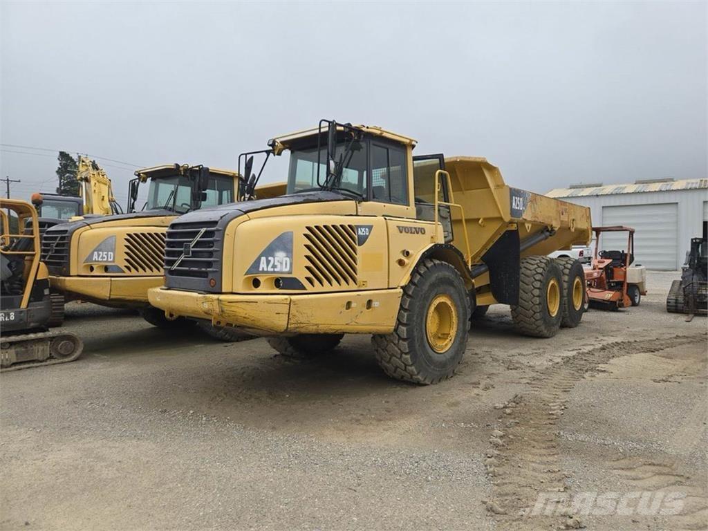 Volvo A25D Csuklósdömperek
