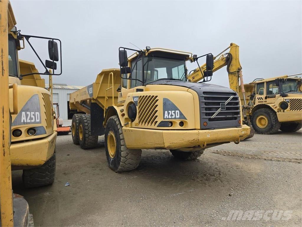Volvo A25D Csuklósdömperek
