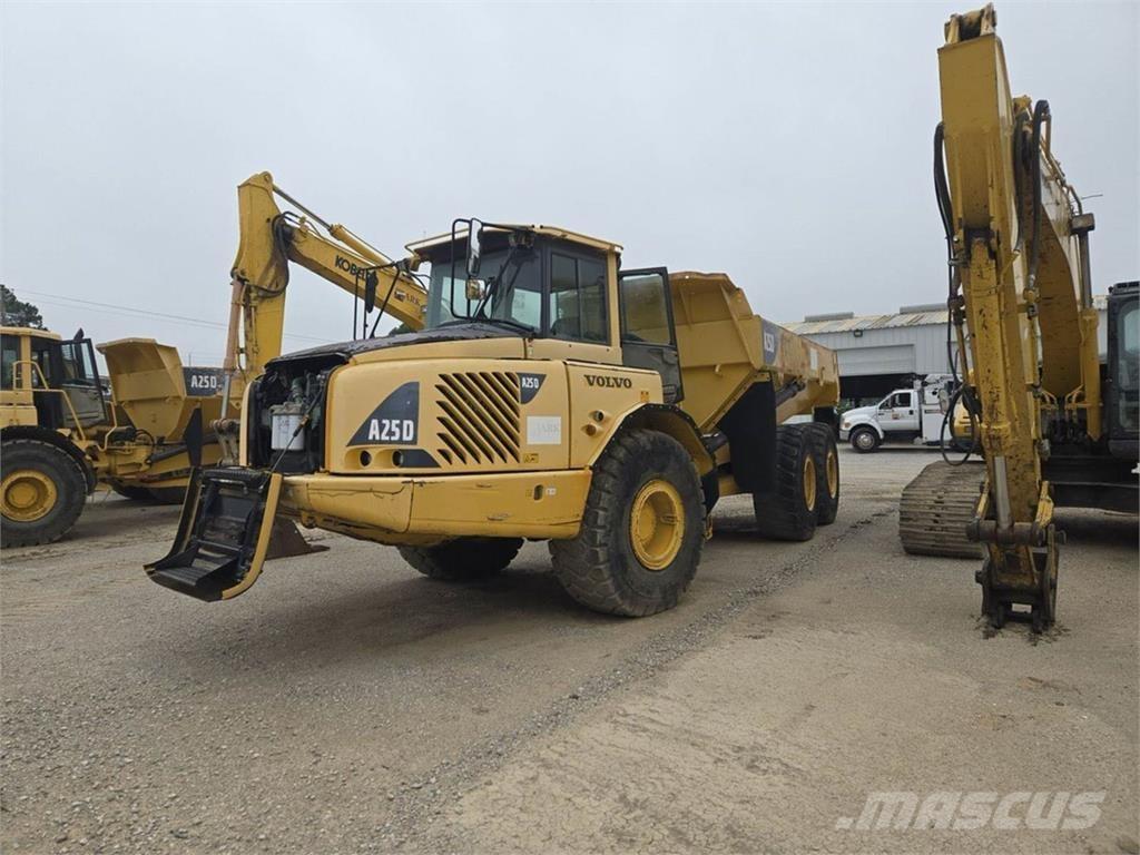 Volvo A25D Csuklósdömperek
