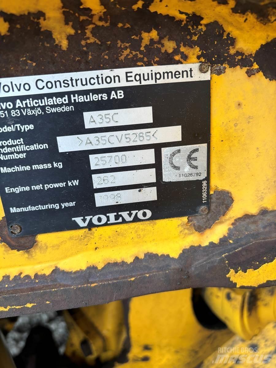 Volvo A35C Csuklósdömperek