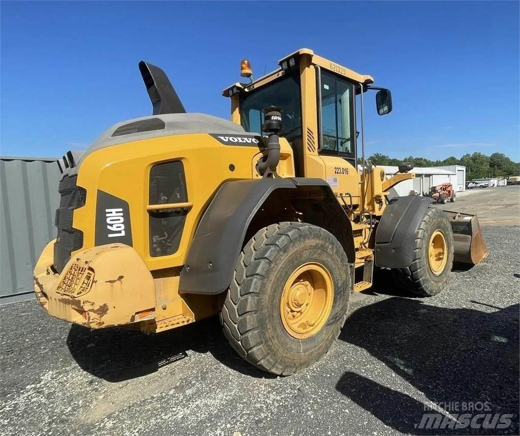 Volvo L60H Gumikerekes homlokrakodók
