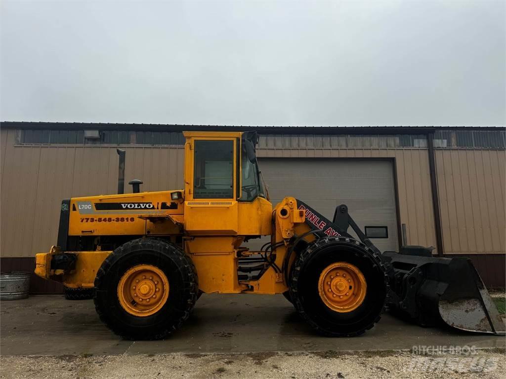 Volvo L70C Gumikerekes homlokrakodók