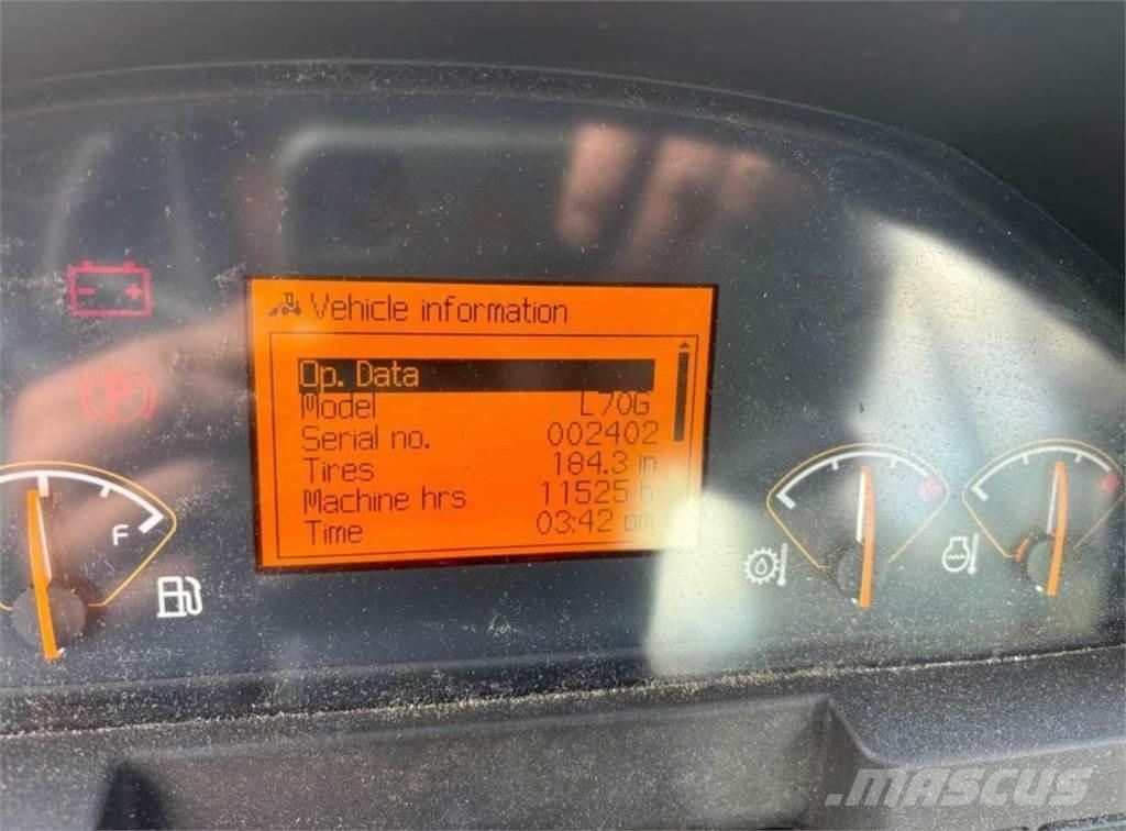 Volvo L70G Gumikerekes homlokrakodók