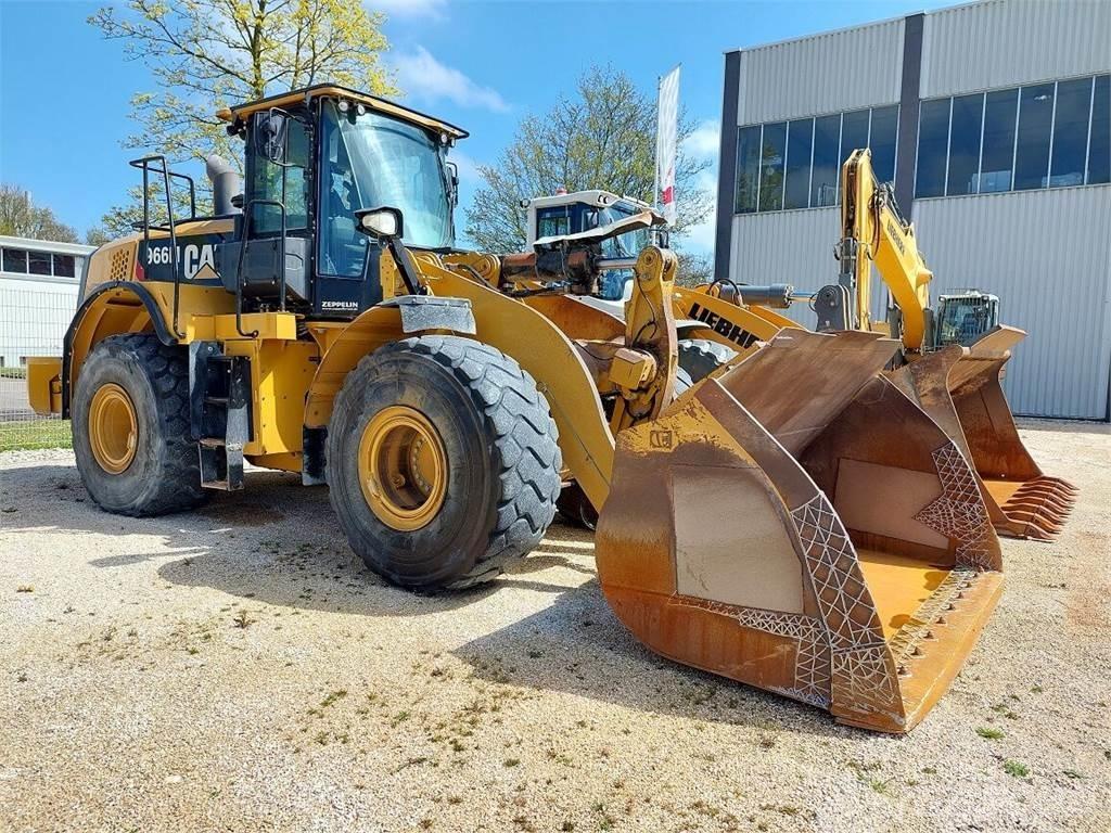CAT 966M Gumikerekes homlokrakodók