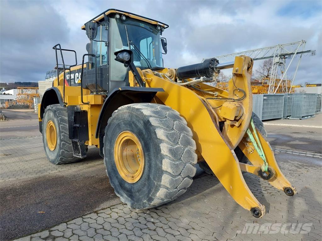 CAT 972MXE Gumikerekes homlokrakodók