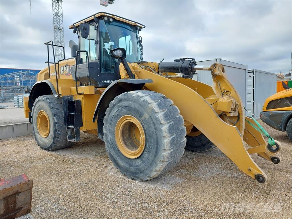 CAT 972MXE Gumikerekes homlokrakodók