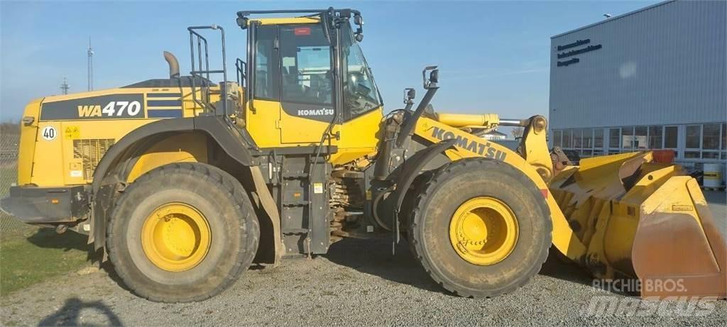 Komatsu WA 470-8 Gumikerekes homlokrakodók