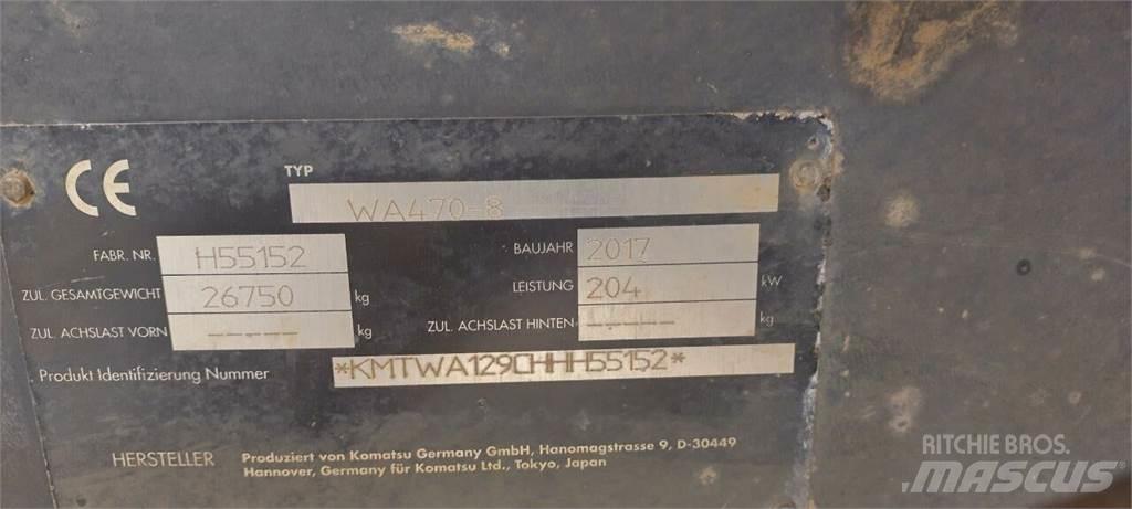 Komatsu WA 470-8 Gumikerekes homlokrakodók