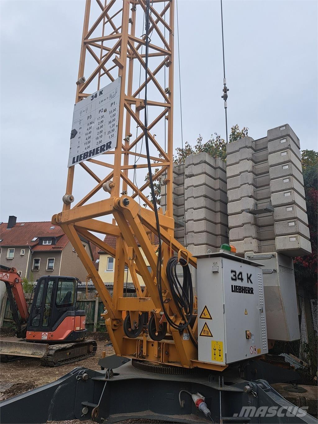 Liebherr 34 K Építőipar - Egyebek