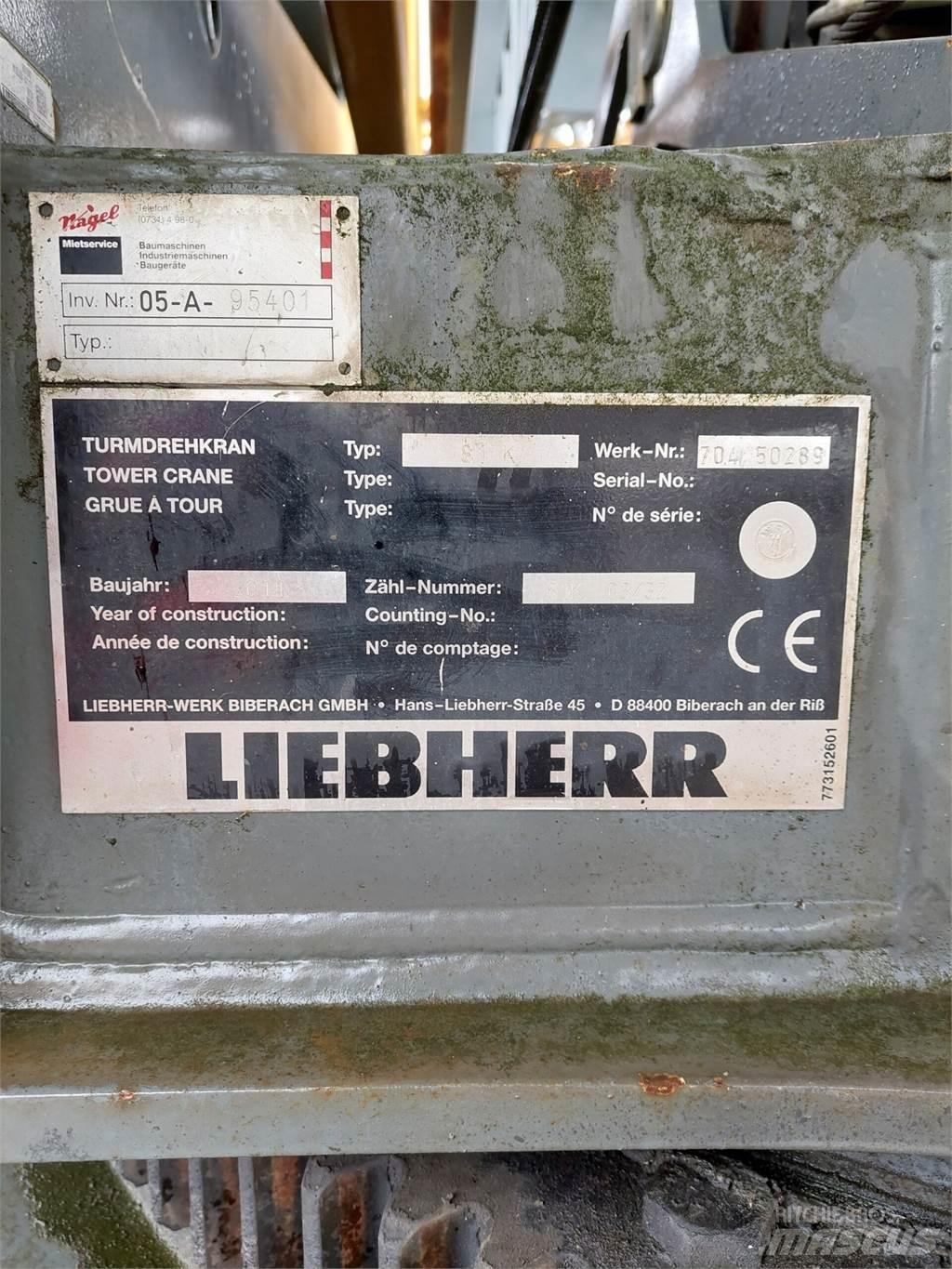 Liebherr 81K Építőipar - Egyebek