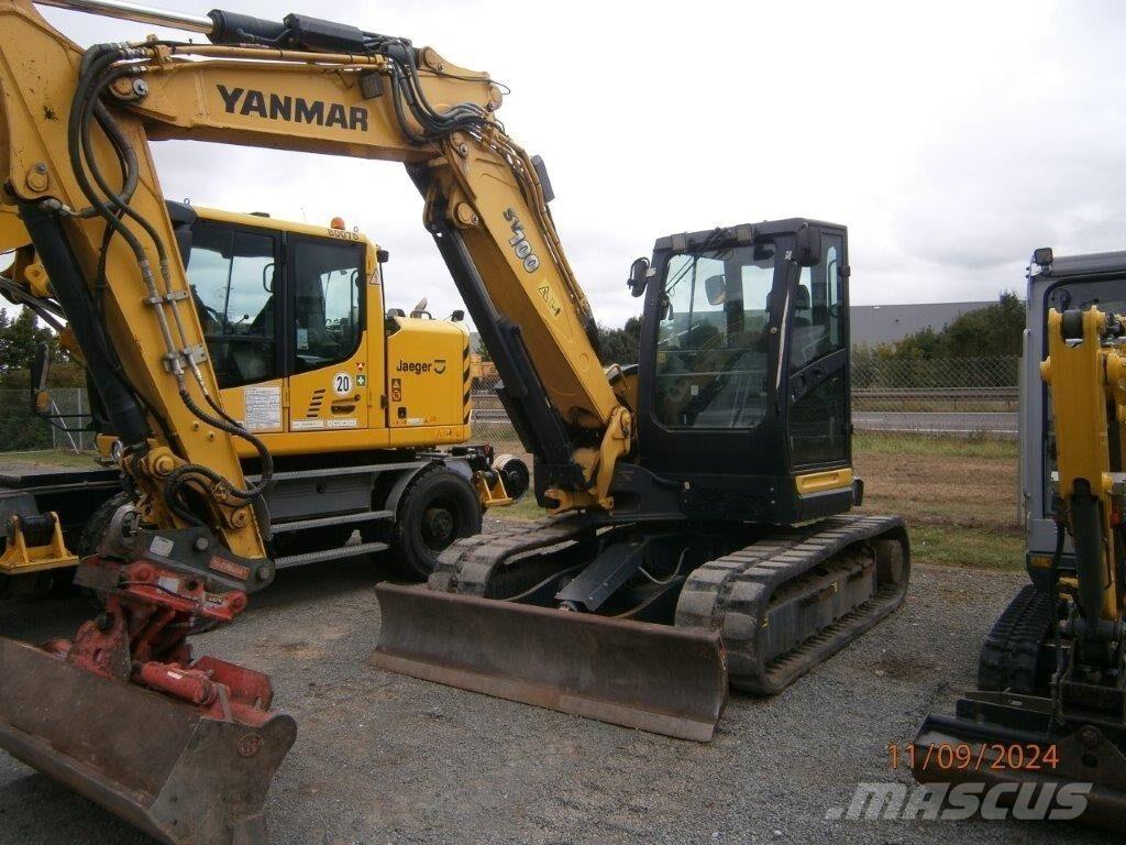 Yanmar SV 100-2PB Lánctalpas kotrók