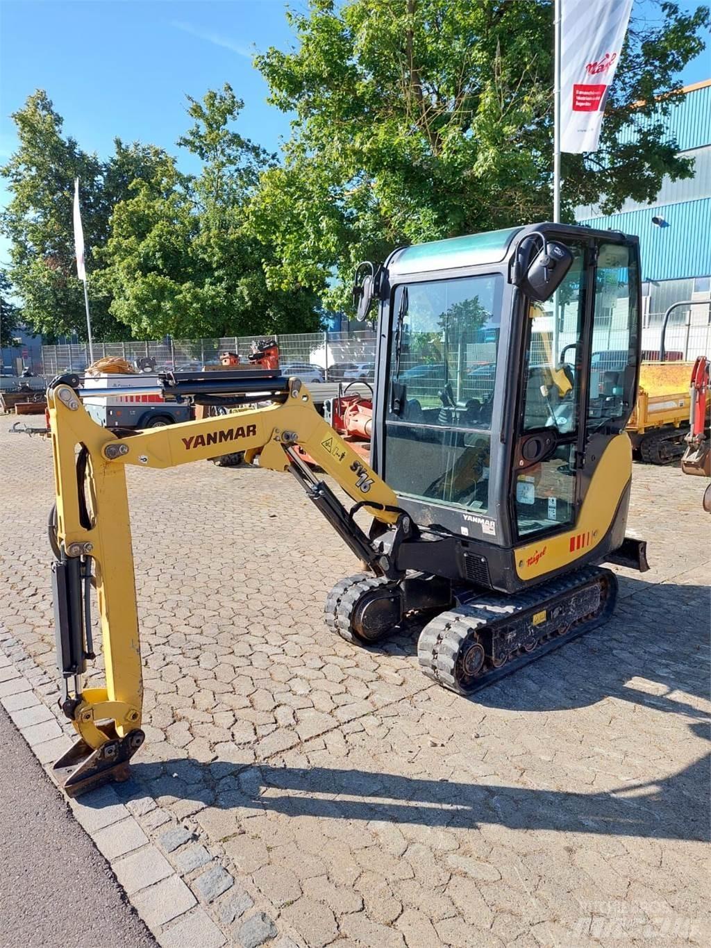 Yanmar SV16 Lánctalpas kotrók