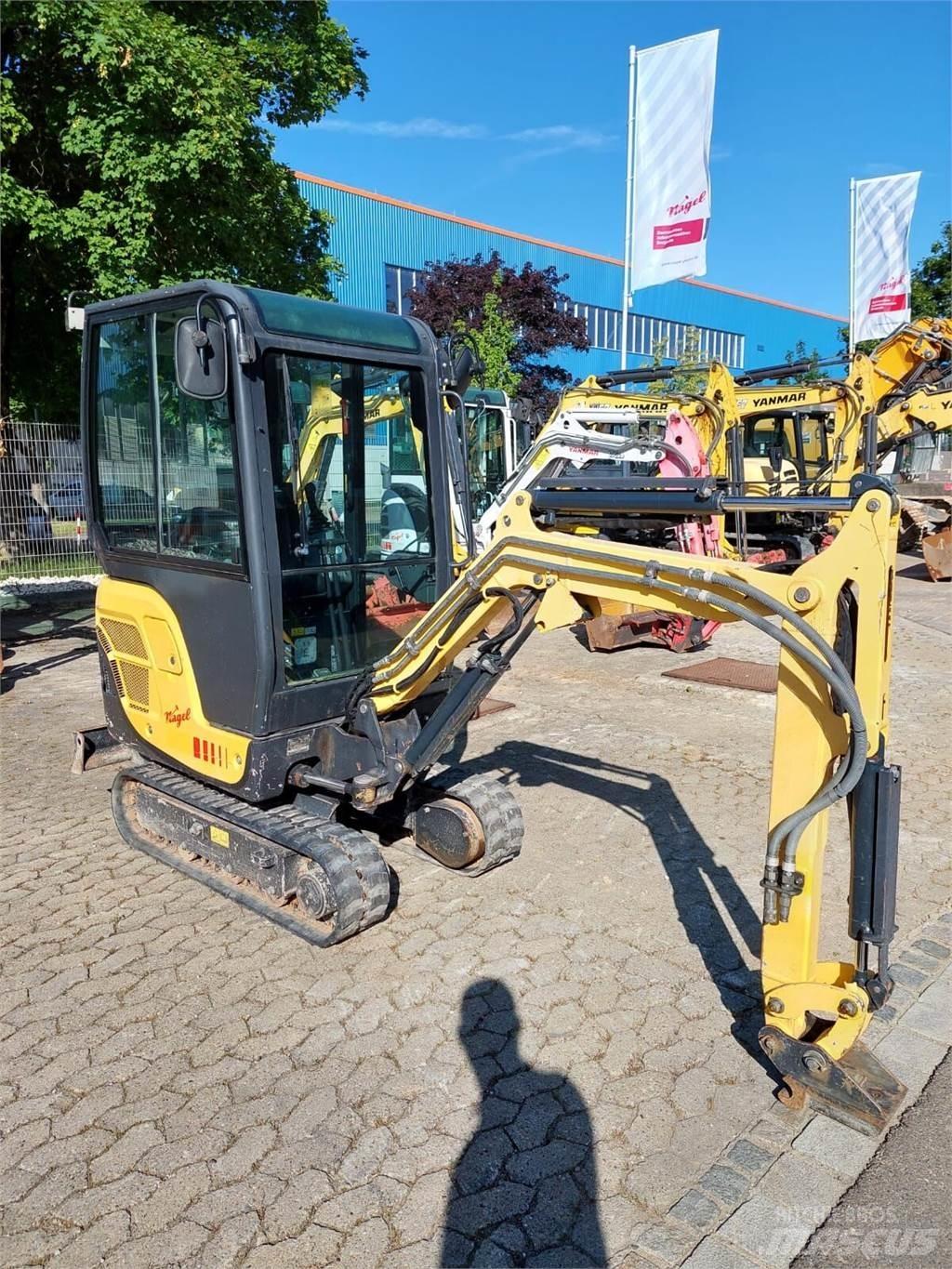 Yanmar SV16 Lánctalpas kotrók