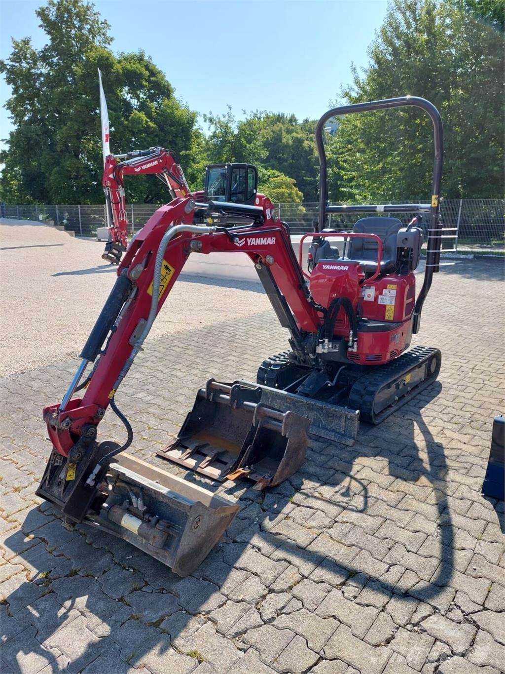 Yanmar Vio 12 Lánctalpas kotrók
