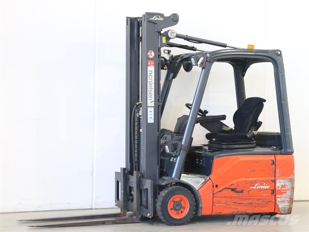 Linde E16/386-01 Elektromos targoncák