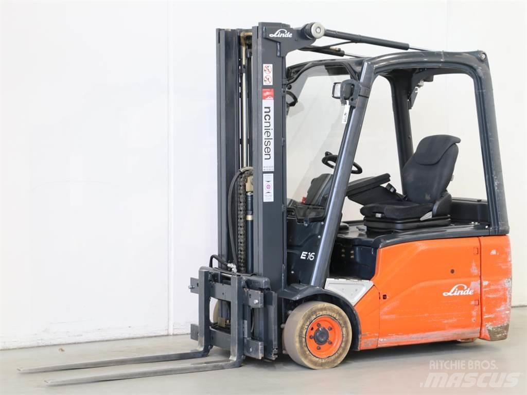 Linde E16/386-01 Elektromos targoncák