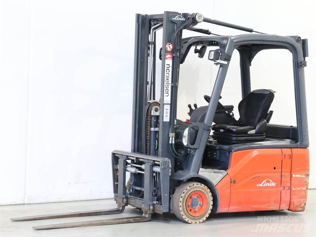 Linde E16/386-01 Elektromos targoncák