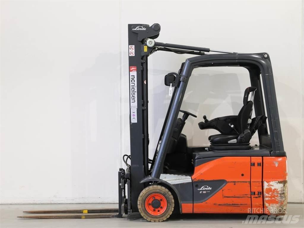 Linde E16/386-02 Elektromos targoncák