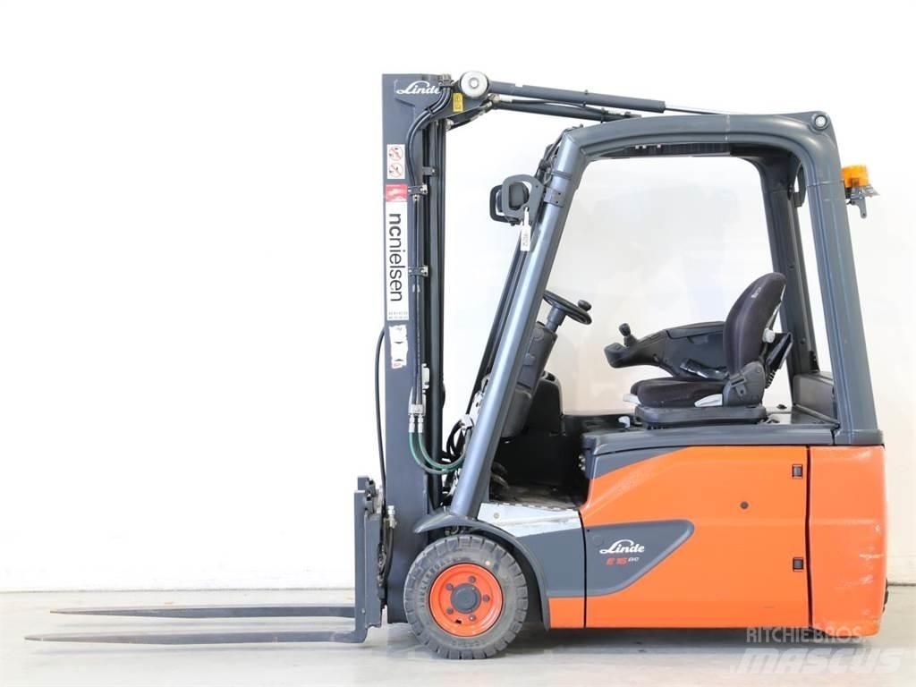 Linde E16/386-02 EVO Elektromos targoncák