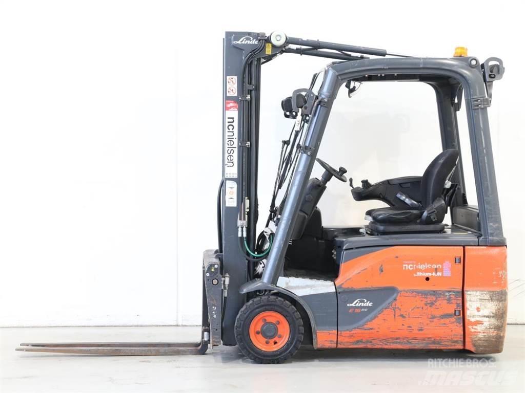 Linde E16/386-02 EVO Elektromos targoncák