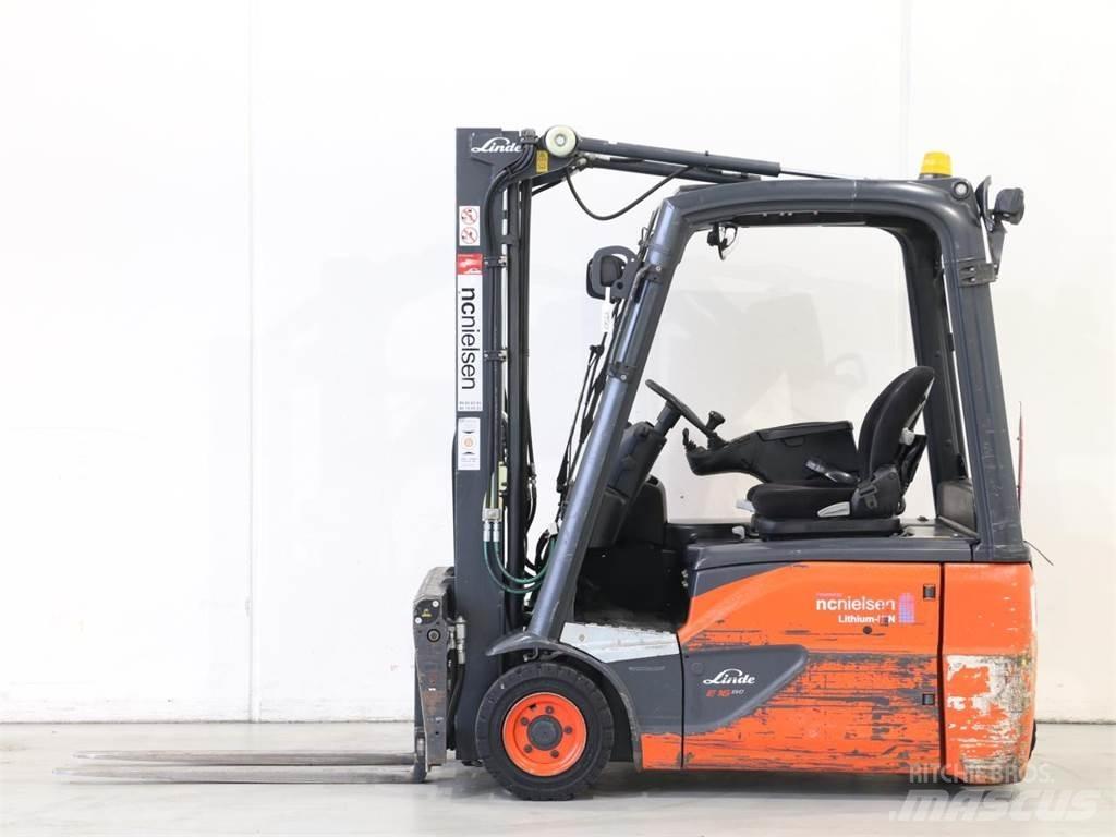 Linde E16/386-02 EVO Elektromos targoncák