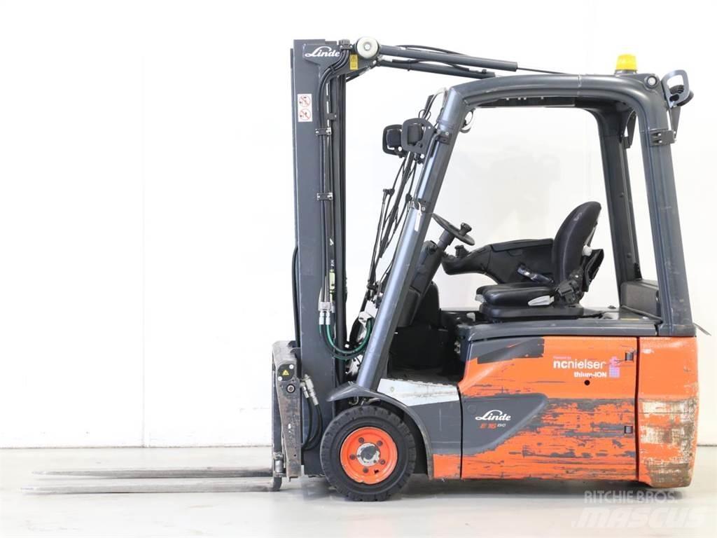 Linde E16/386-02 EVO Elektromos targoncák