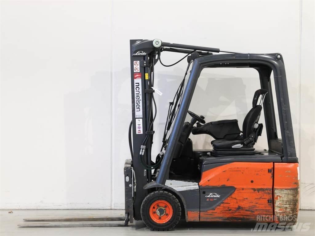 Linde E16/386-02 EVO Elektromos targoncák