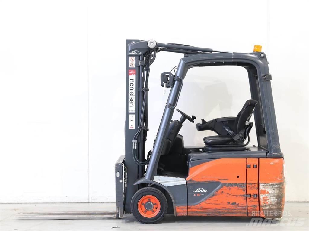 Linde E16/386-02 EVO Elektromos targoncák