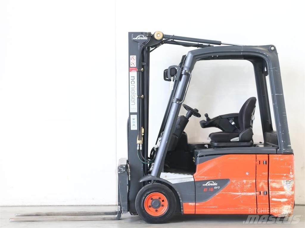 Linde E16/386-02 EVO Elektromos targoncák