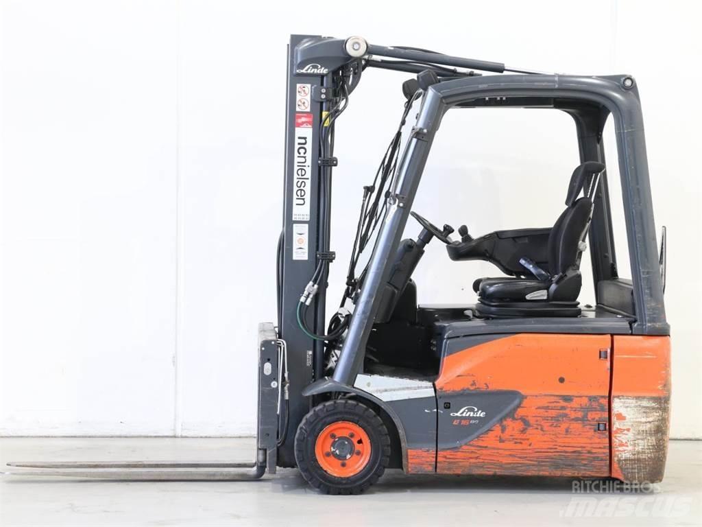 Linde E16 EVO/386-02 Elektromos targoncák