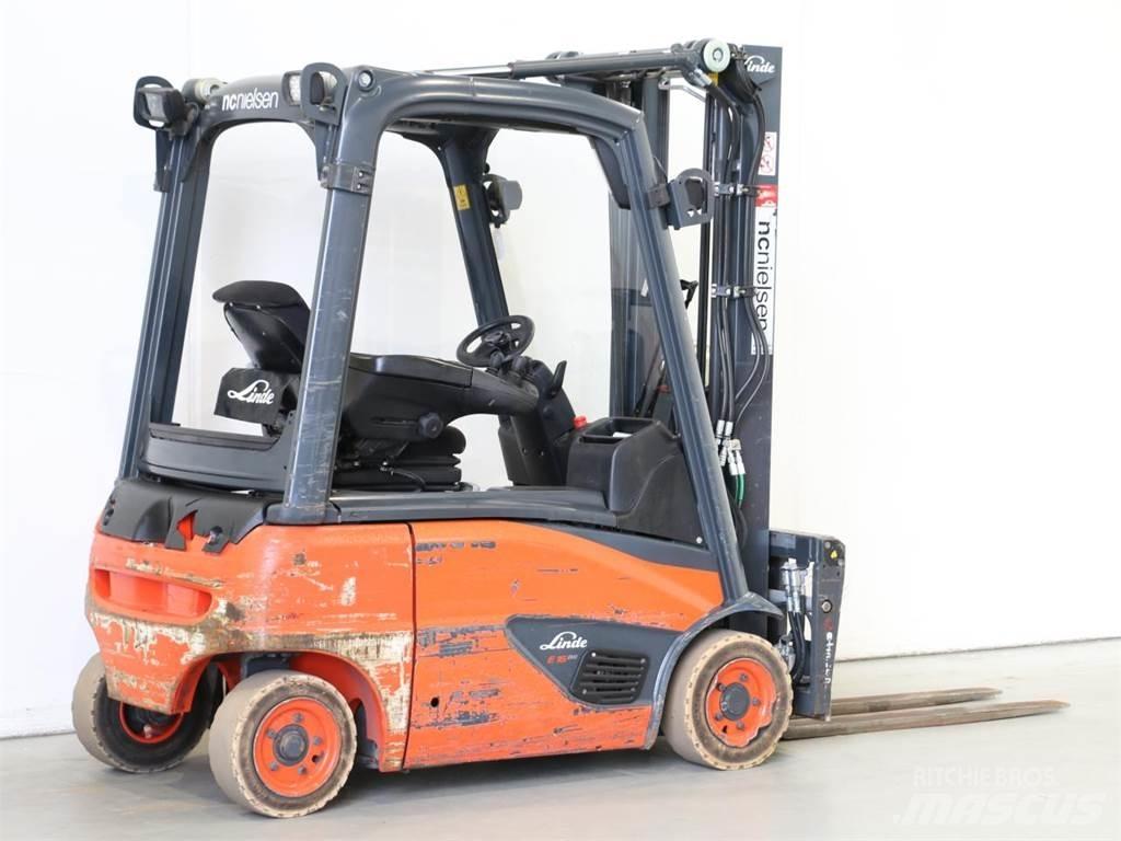 Linde E16P/386-02 Elektromos targoncák