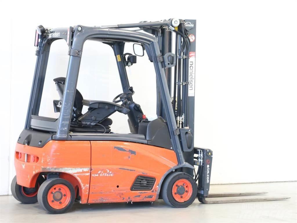 Linde E16P/386-02 Elektromos targoncák