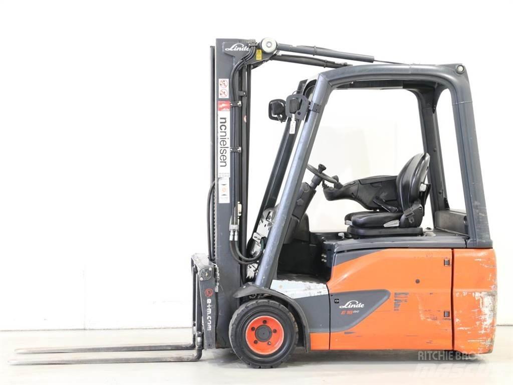 Linde E18/386-02 EVO Elektromos targoncák